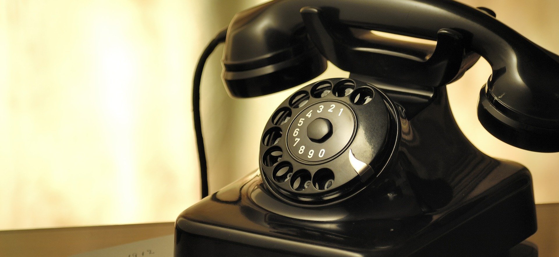 Foto altes Telefon